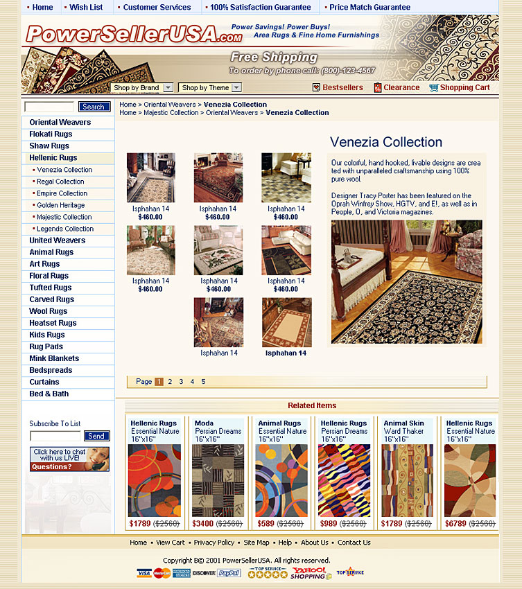 Power Seller USA Portfolio of Alpha Store Design Studio.